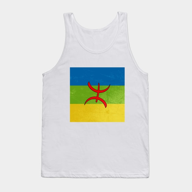 Amazigh Flag Tank Top by Art Studio